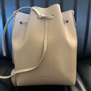 Mansur Gavriel Mini Bucket Bag - Taupe / Tan